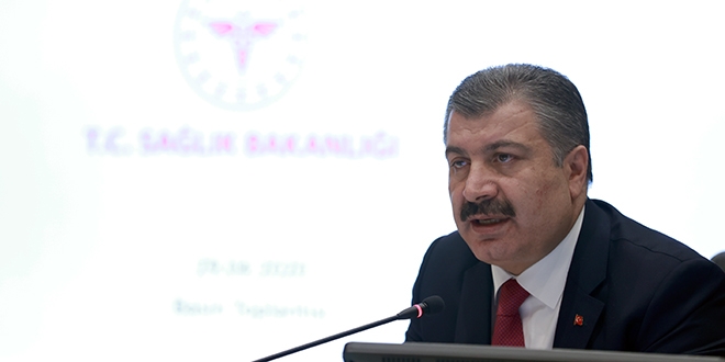 Salk Bakan Koca'dan sosyal medya paylam ars