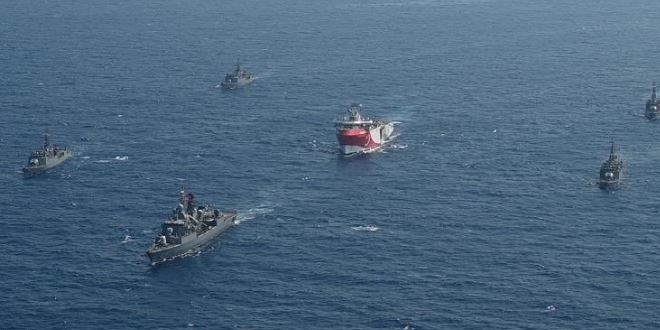 MSB: Oru Reis Gemisine, Deniz Kuvvetleri koruma salyor