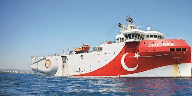 Oruç Reis'in 6 aylık rotası panikletti