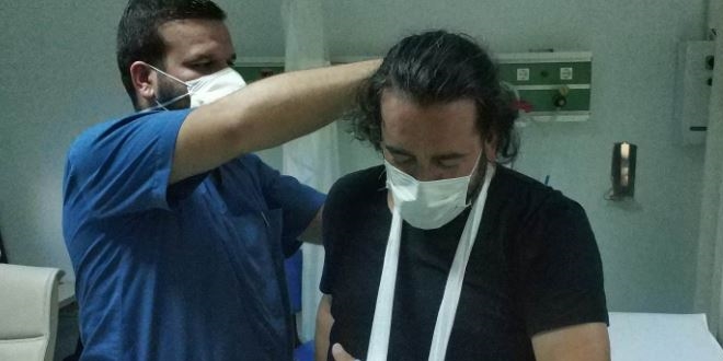 Polis, yaralanmasına rağmen uyuşturucu şüphelisini yakaladı