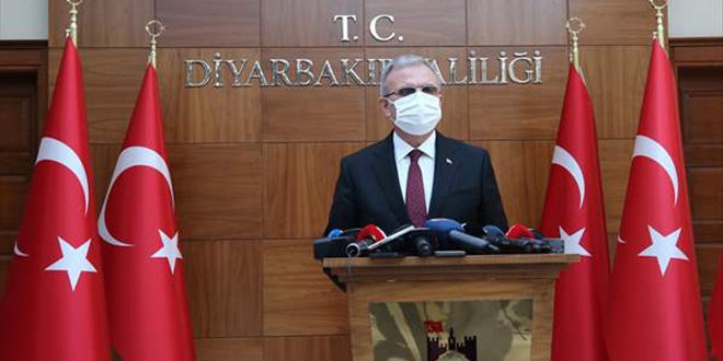 Diyarbakır'da virüs tedbirlerine uymayan iş yerlerine yazı asılacak