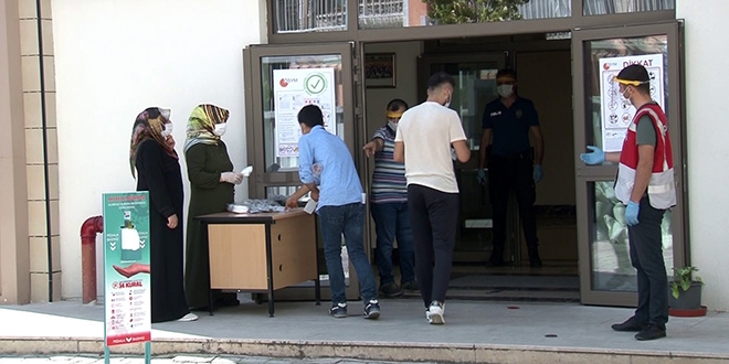 Pandemi süreci sonrası ilk ALES/1 sınavı gerçekleştirildi