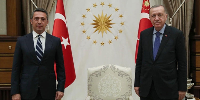 Cumhurbaşkanı Erdoğan, Ali Koç'u kabul etti