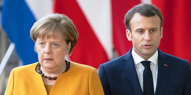 Macron ve Merkel'den 'Dou Akdeniz' aklamas