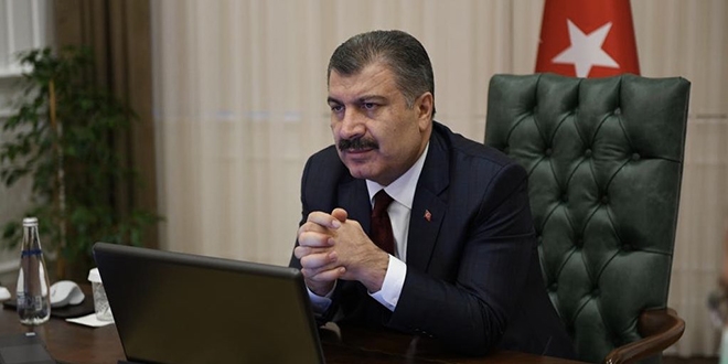 Bakan Koca, 81 il sağlık müdürüyle toplantı yaptı