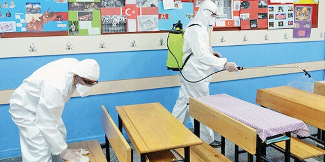 Okullara hijyen desteği