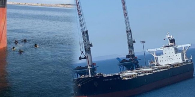 Çanakkale'de Panama bandıralı gemiye operasyon!