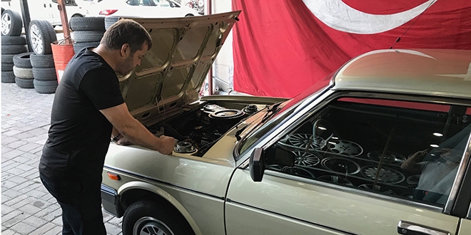 87 model Doan marka otomobilini 100 bin liraya satmad