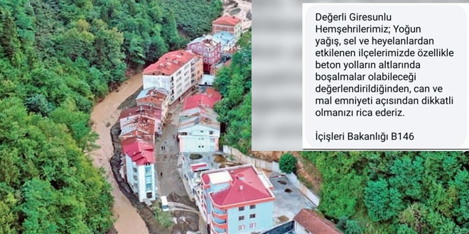 Bu mesaj 'cepte kalmasın'