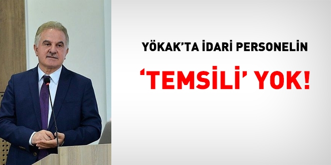 YÖKAK'ta idari personelin 'temsili' yok!