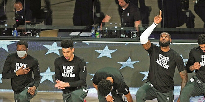 Siyah öfke spor camiasına sıçradı: NBA durma noktasına geldi