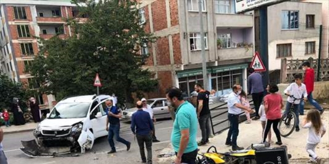Ordu'da kamyonetle çarpışan motosikletin sürücüsü öldü