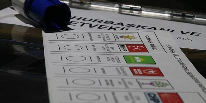Yapılan son ankete göre en büyük 3. parti kararsızlar