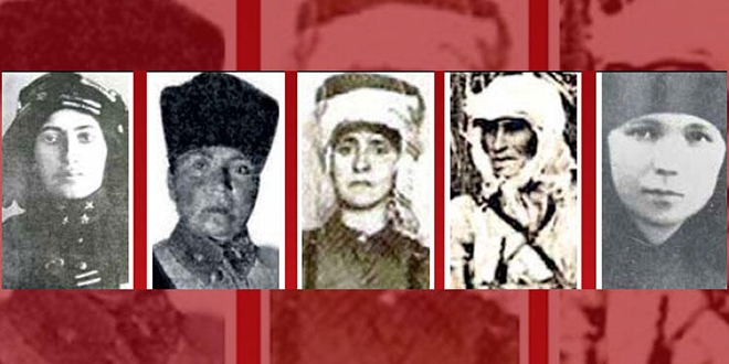 İşte büyük zaferin kadınları: Kimi asker, kimi kılavuz