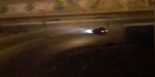 Drift atan sürücüye 6 bin lira ceza