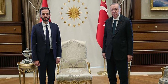 Cumhurbakan Erdoan, AHM Bakan Spano'yu kabul etti