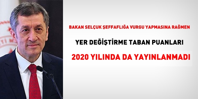 MEB, yer değiştirme puanlarını neden yayınlamıyor?