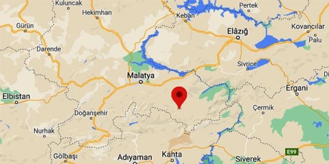 Malatya'da 4.0 büyüklüğünde deprem meydana geldi