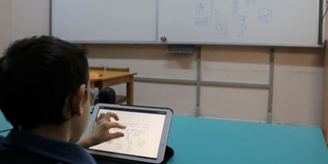 Kırsaldaki öğrenciler için tablet kampanyası