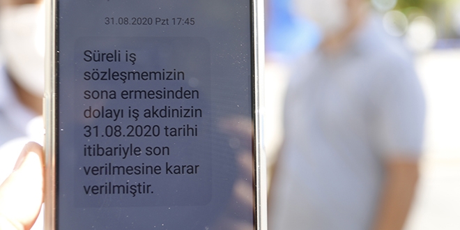 Beşiktaş Belediyesi işçileri pandemi sürecinde işten çıkardı