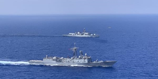 MSB: Doğu Akdeniz'de eğitim gerçekleştirildi