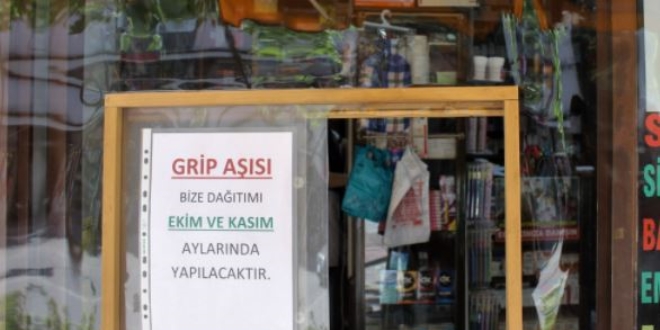 Grip aşısı vurulmak isteyenler aylar öncesinden sıraya girdi