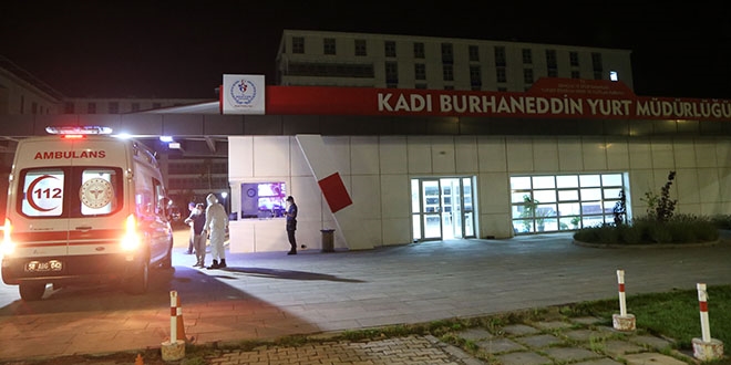 Karantinası binmeden evden çıktı, KYK yurduna yerleştirildi