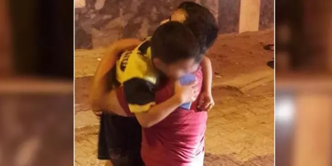 Bir babanın feryadına polis yetişti