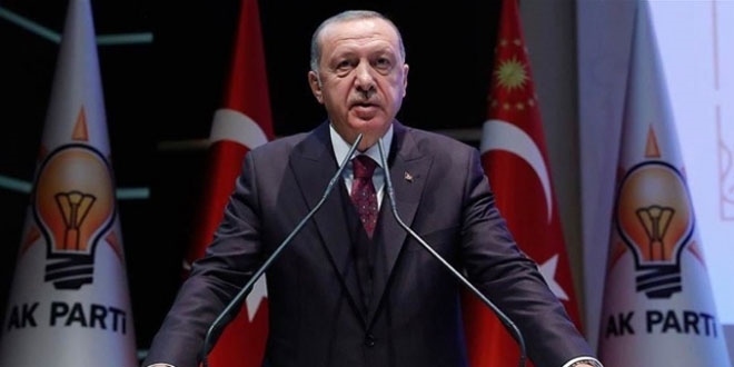 Erdoğan: Sırtını terör elebaşılarına dayayanlar boyunun ölçüsünü aldı