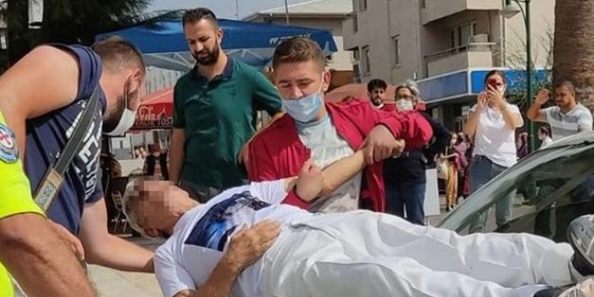 Emekli astsubay kılıçla intihar girişiminde bulundu