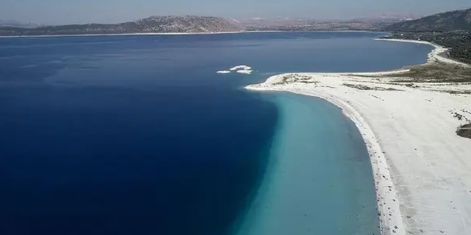 Salda'nın 'Beyaz Adalar' bölgesinde göle ve plaja giriş yasaklandı