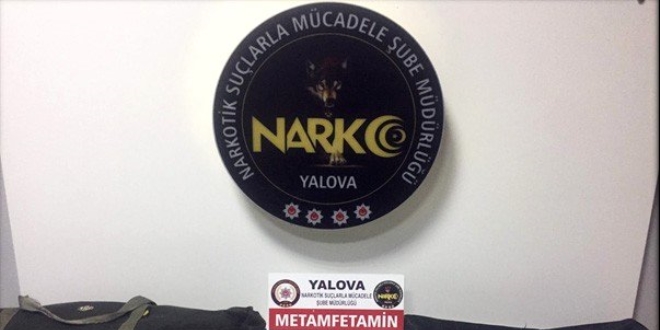 Tüfek fişeği içerisinde metamfetamin ele geçirildi