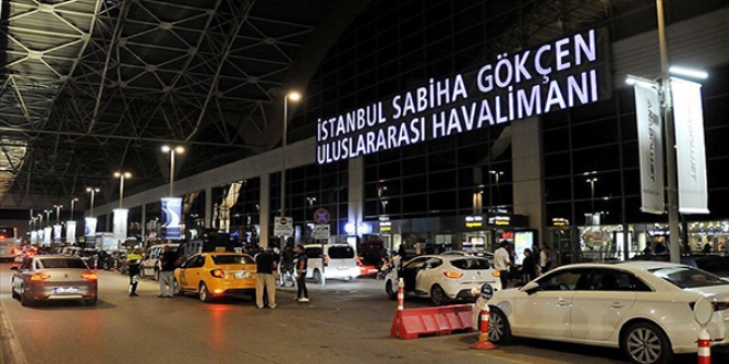 Sabiha Gökçen Havalimanı'nı yaz döneminde 4,8 milyon yolcu kullandı