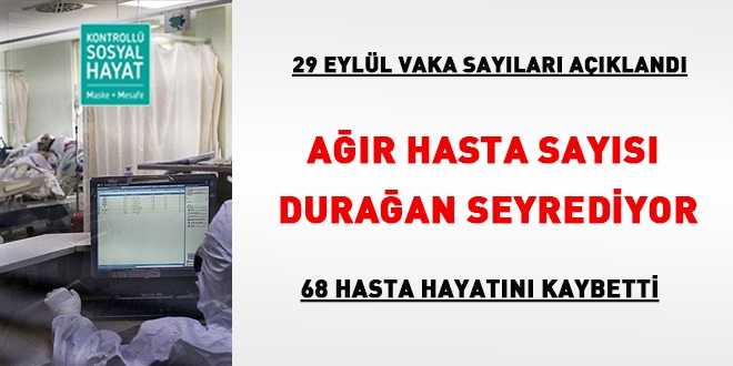 Ağır hasta sayısı durağan seyrediyor