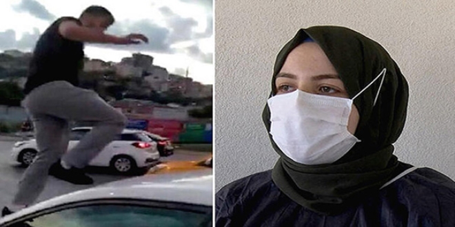 Trafikte tartıştığı kadına dehşeti yaşatmıştı! İlk duruşmada tahliye...