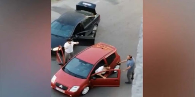 Tartıştığı kişiye silah çeken şahıs tutuklandı