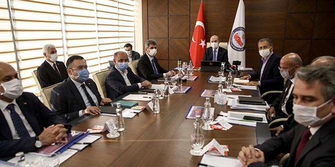 Bakan Süleyman Soylu, Güvenlik Toplantısı'nda konuştu