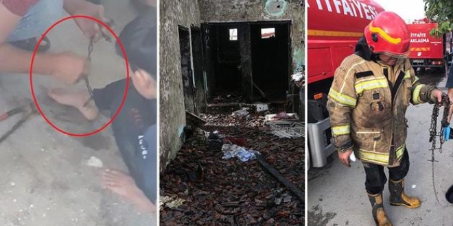 Ceza olsun diye çocuğunu eve zincirlemişti! Karar verildi