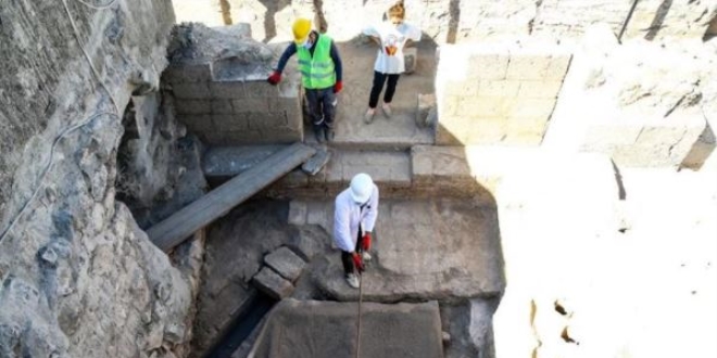 'Diyarbakr'n kalbi'nde 1800 yllk kalorifer sistemi bulundu
