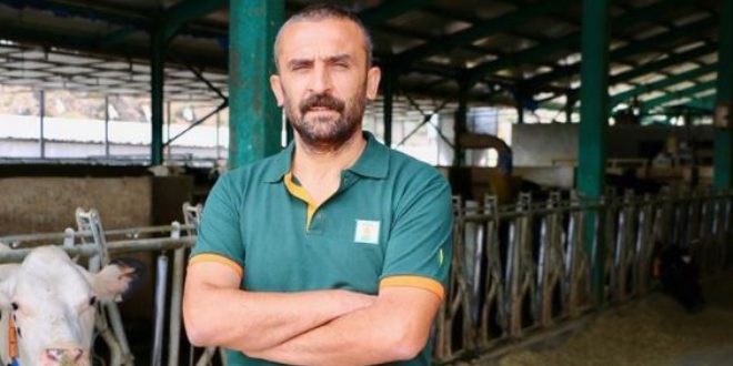 Veteriner devlet desteğiyle hayvancılık tesisini kurdu