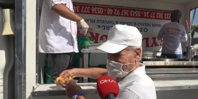 Vatandaştan şaşırtan cevap: Lokma yemek için sosyal mesafeyi hiçe saydım!