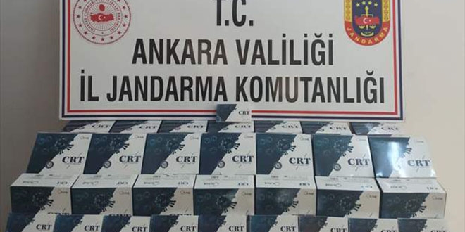 Facebook'ta ve eczanede Kovid-19 testi satan şüpheliler yakalandı