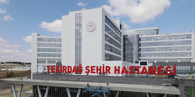 Tekirdağ Şehir Hastanesi, kapılarını açmak için gün sayıyor