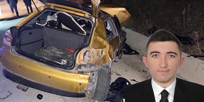 Kazada hayatını kaybeden polis memuru toprağa verildi