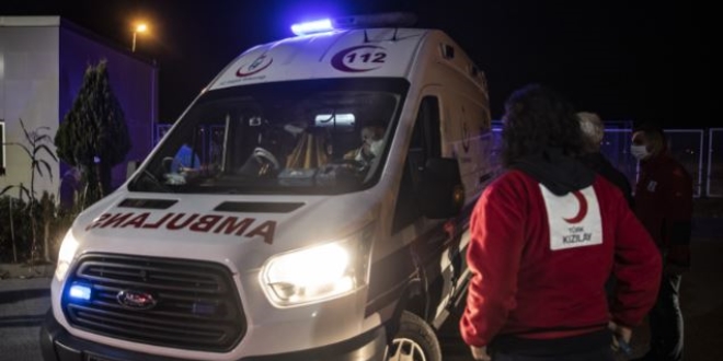 Yaralı Türk Kızılay yetkilisi uçakla Türkiye'ye getirildi