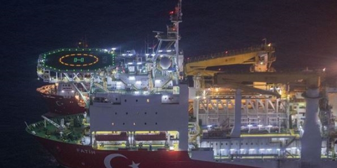 Fatih ikinci sondaj noktası Türkali-1'e gitmeye hazırlanıyor