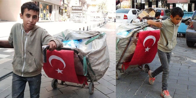 Cumhuriyet Bayramı'nda duygulandıran görüntü
