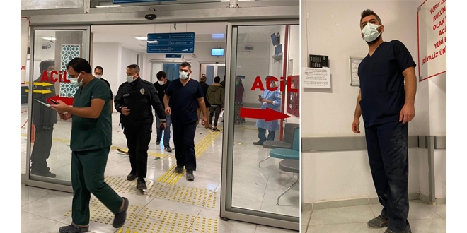 Kahramanmaraş'ta filyasyon ekibindeki doktora saldırı