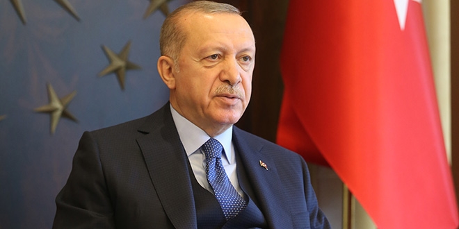 Cumhurbakan Erdoan'dan deprem aklamas