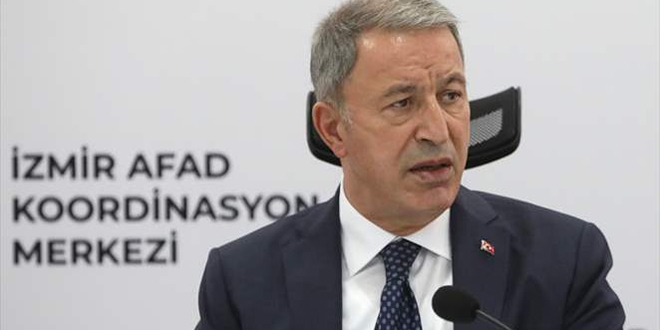 Bakan Akar: Silahlı kuvvetlerde can kaybı ve ciddi hasar yok